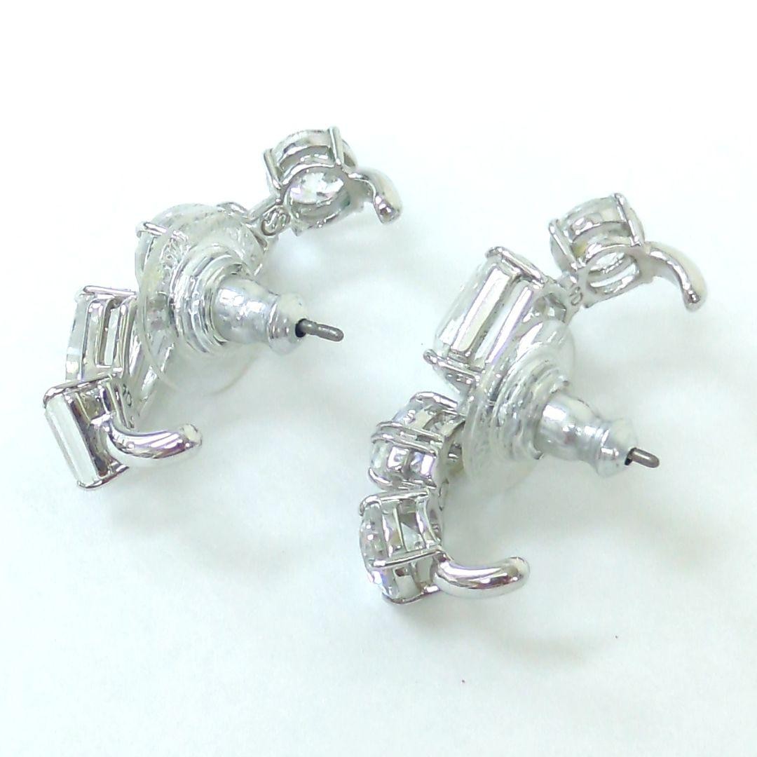 Swarovski Crystal Rhinestone Earrings Not specified Used