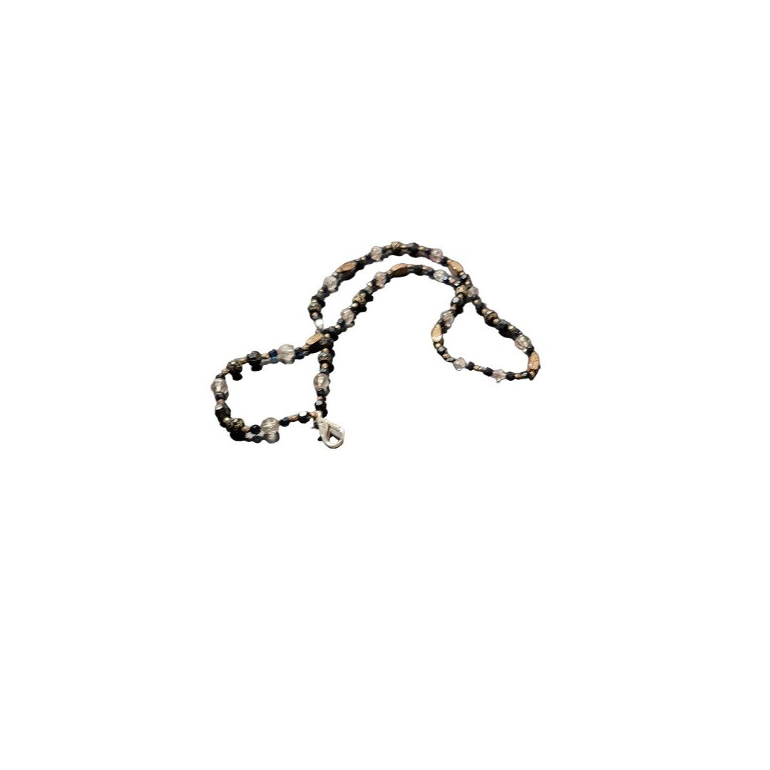 Lanyard- necklace 33 inches long with sturdy Lobster hook to hold badge