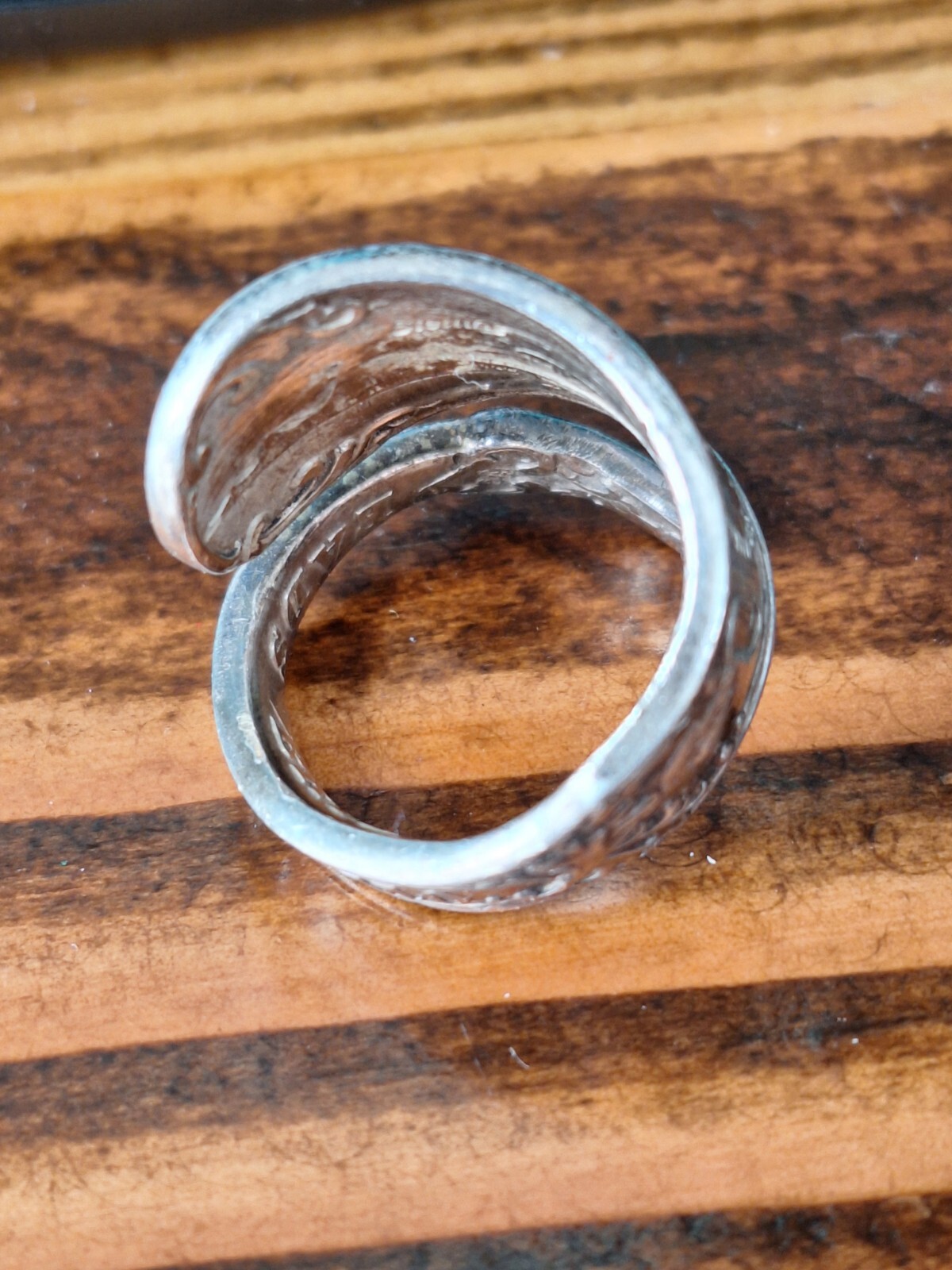 Eads Bridge Silver Spoon Ring St Louis Missouri 17 Grams Size 10