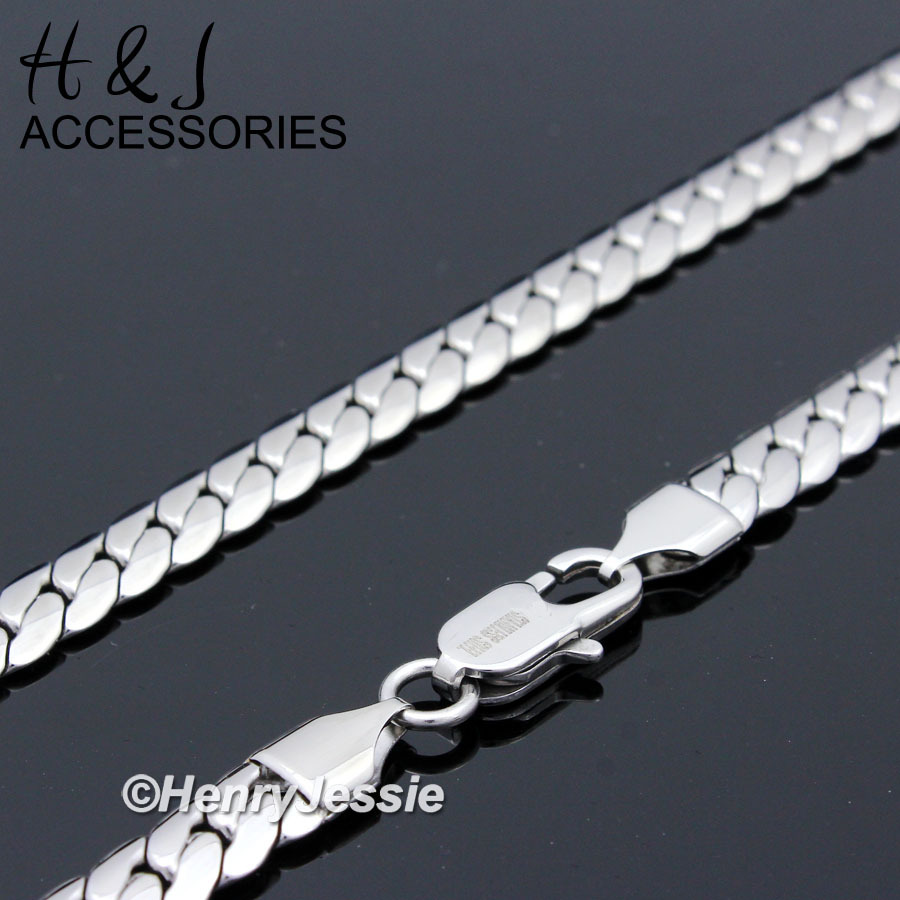 18-40″MEN 316L Stainless Steel 8mm Silver Miami Cuban Curb Link Chain Necklace