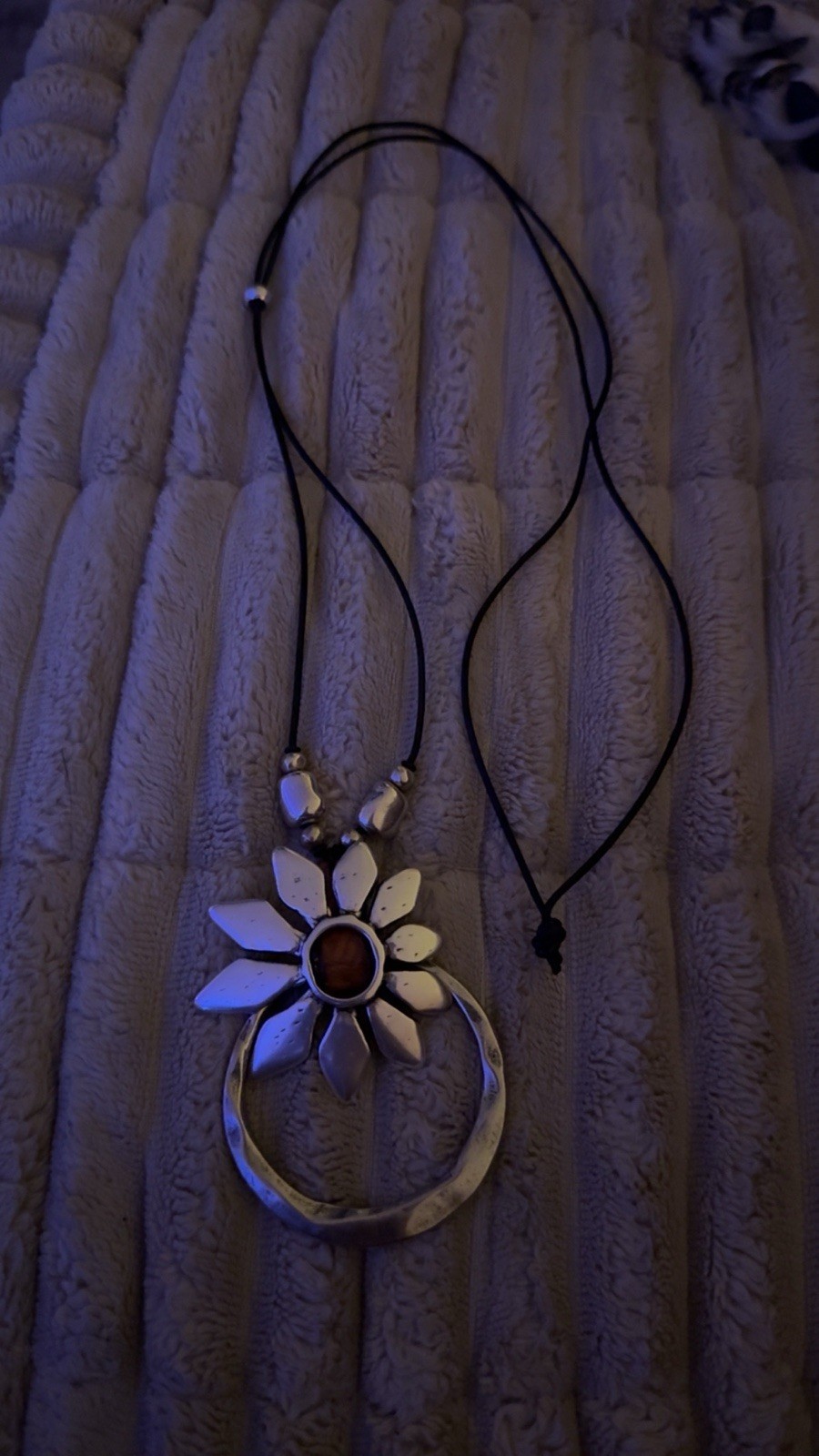 Beautiful Silver Adjustable Necklace