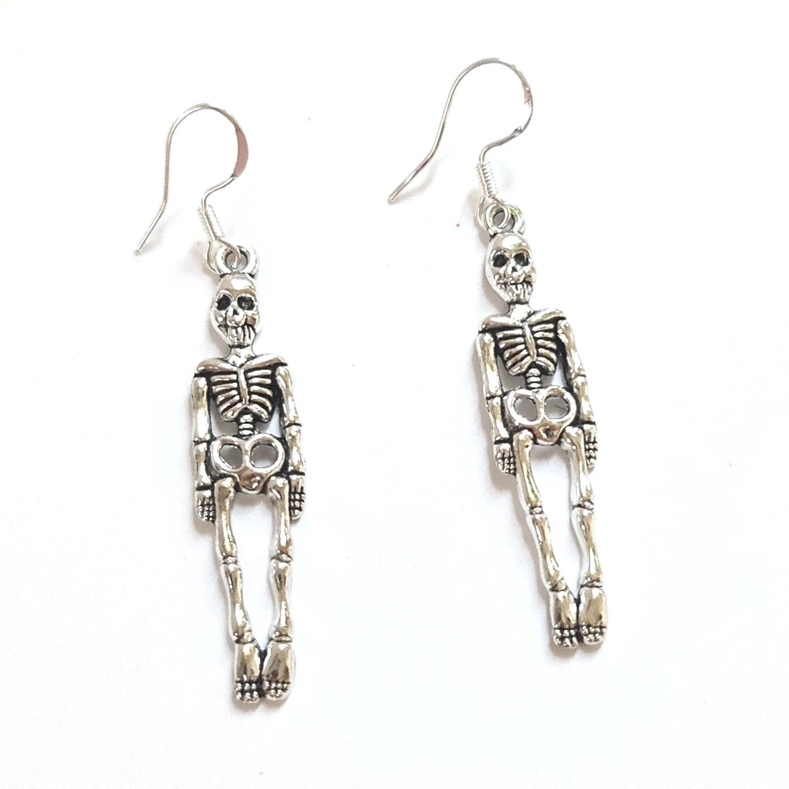 Gothic Dangle Earrings Skull Skeleton Moth Goth Punk Rock Jewellery Halloween