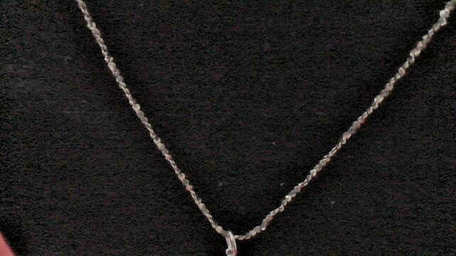 .925 Sterling Silver Cross Pendant and Chain Necklace 17″ – 3.2 grams