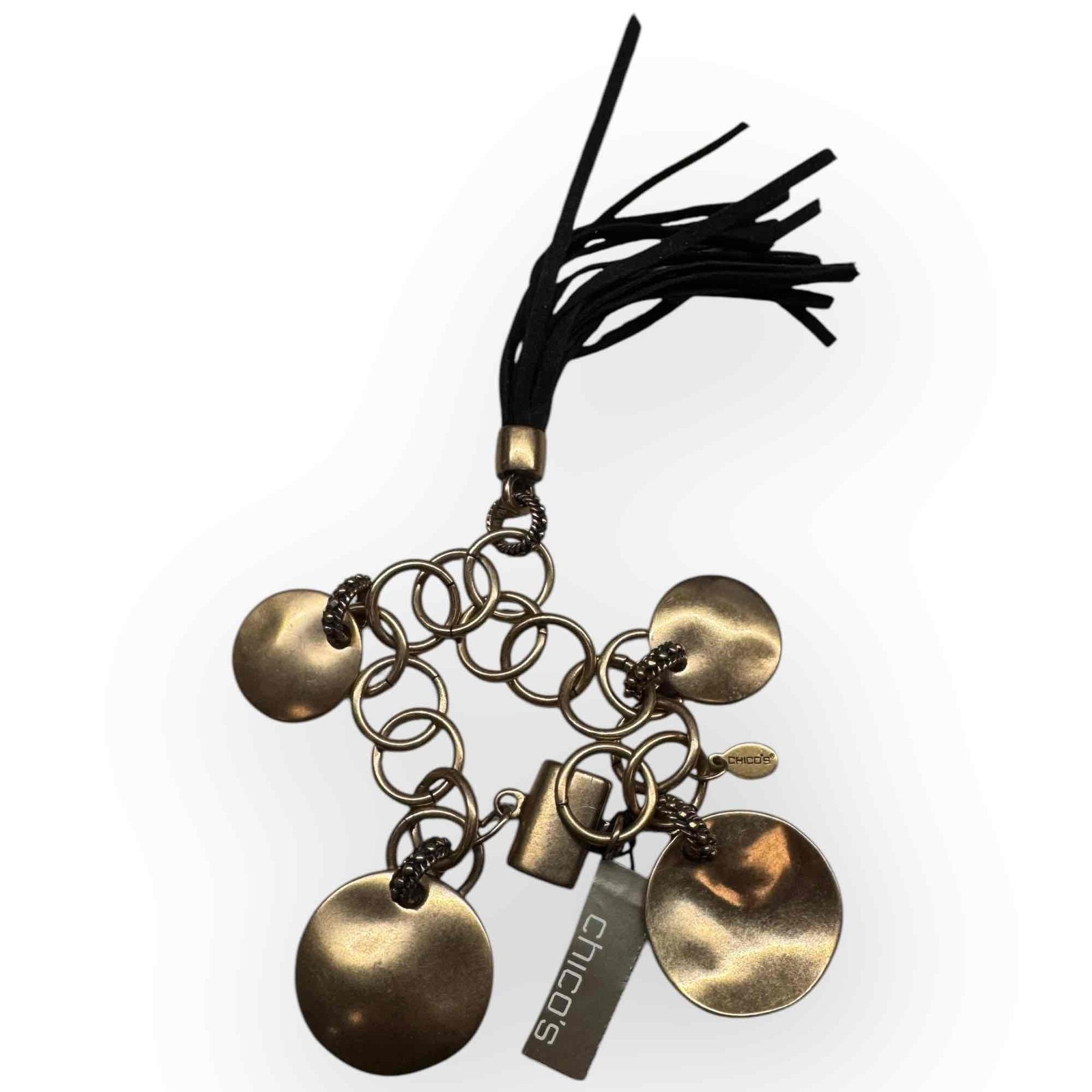NEW Chicos Charm Bracelet Tassle