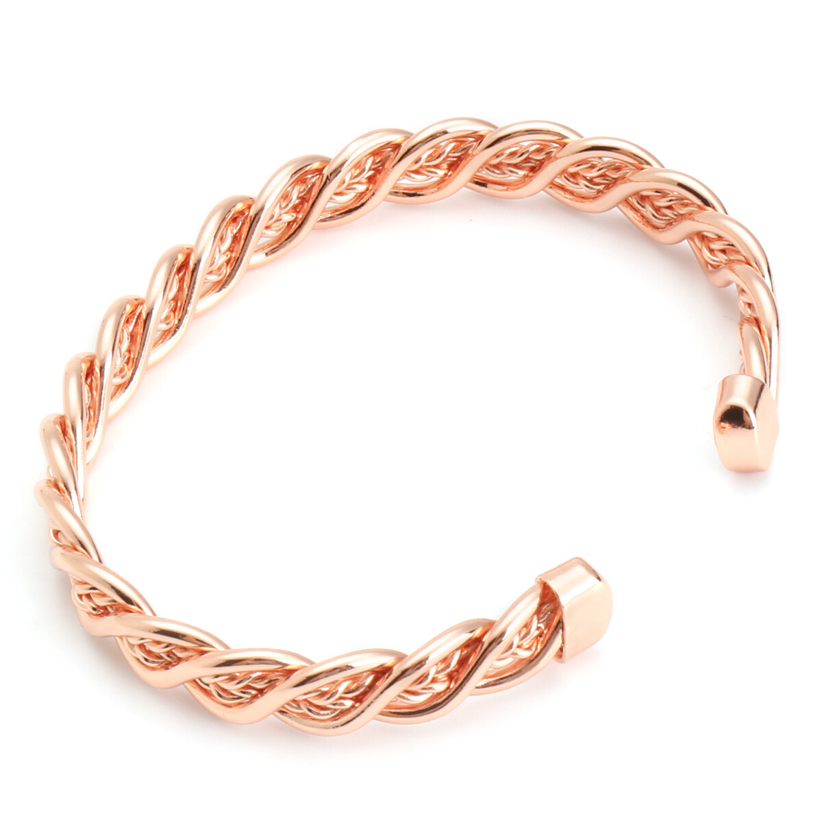 PURE SOLID COPPER MAGNETIC HAMMERED MEN WOMEN BANGLE/BRACELET ARTHRITIS CB06V.