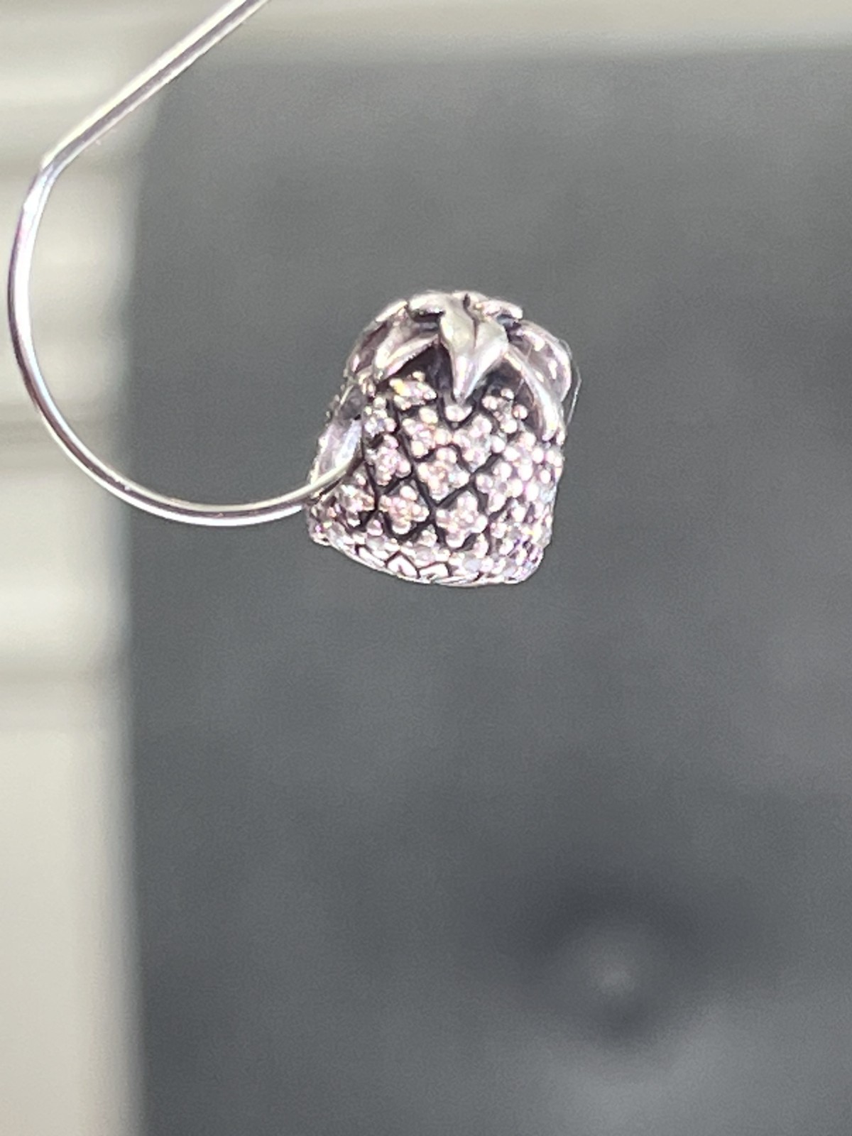 Authentic Pandora S.S. “Sparkling Pineapple” Charm #791293 – EUC