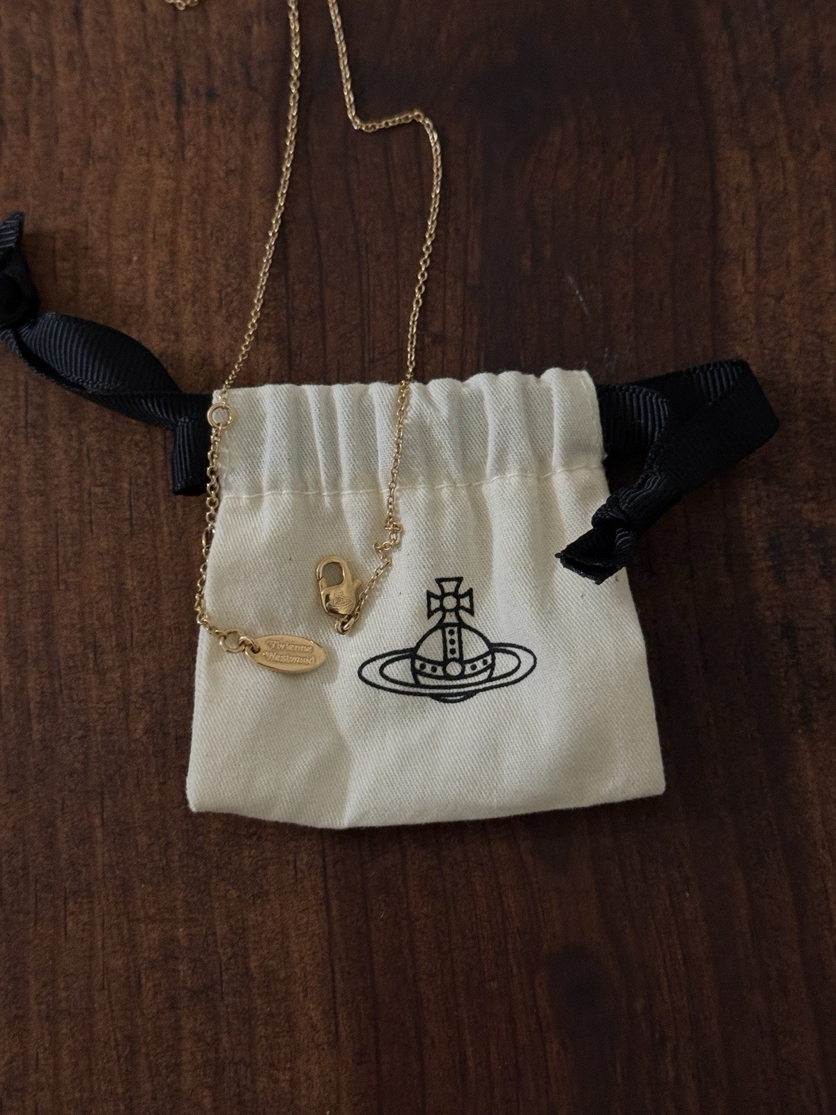 Vivienne Westwood Necklace Rose Gold Petra Heart Pendant