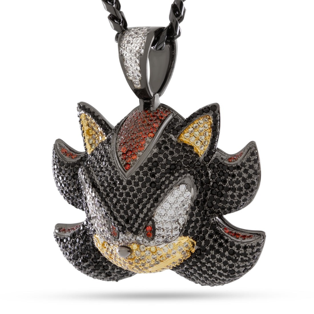 PlayStation Xbox Sonic the Hedgehog x King Ice – Shadow the Hedgehog Necklace
