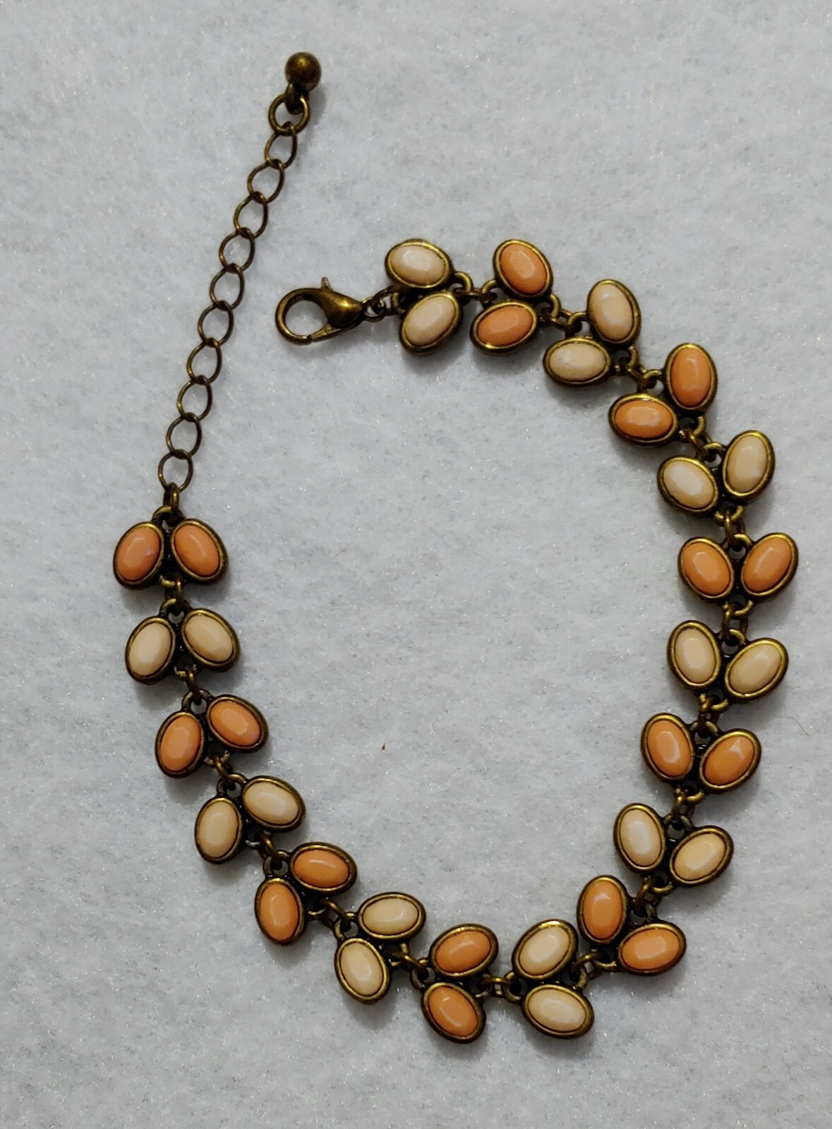 Bracelet – Faux Stones – 9 in Total Length
