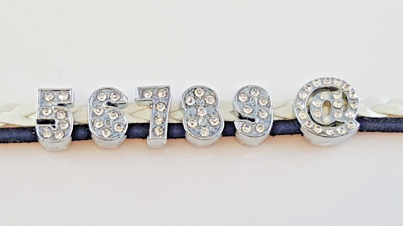 Personalized Custom Name Stainless Steel NB Wristband Bracelet Rhinestone Letter
