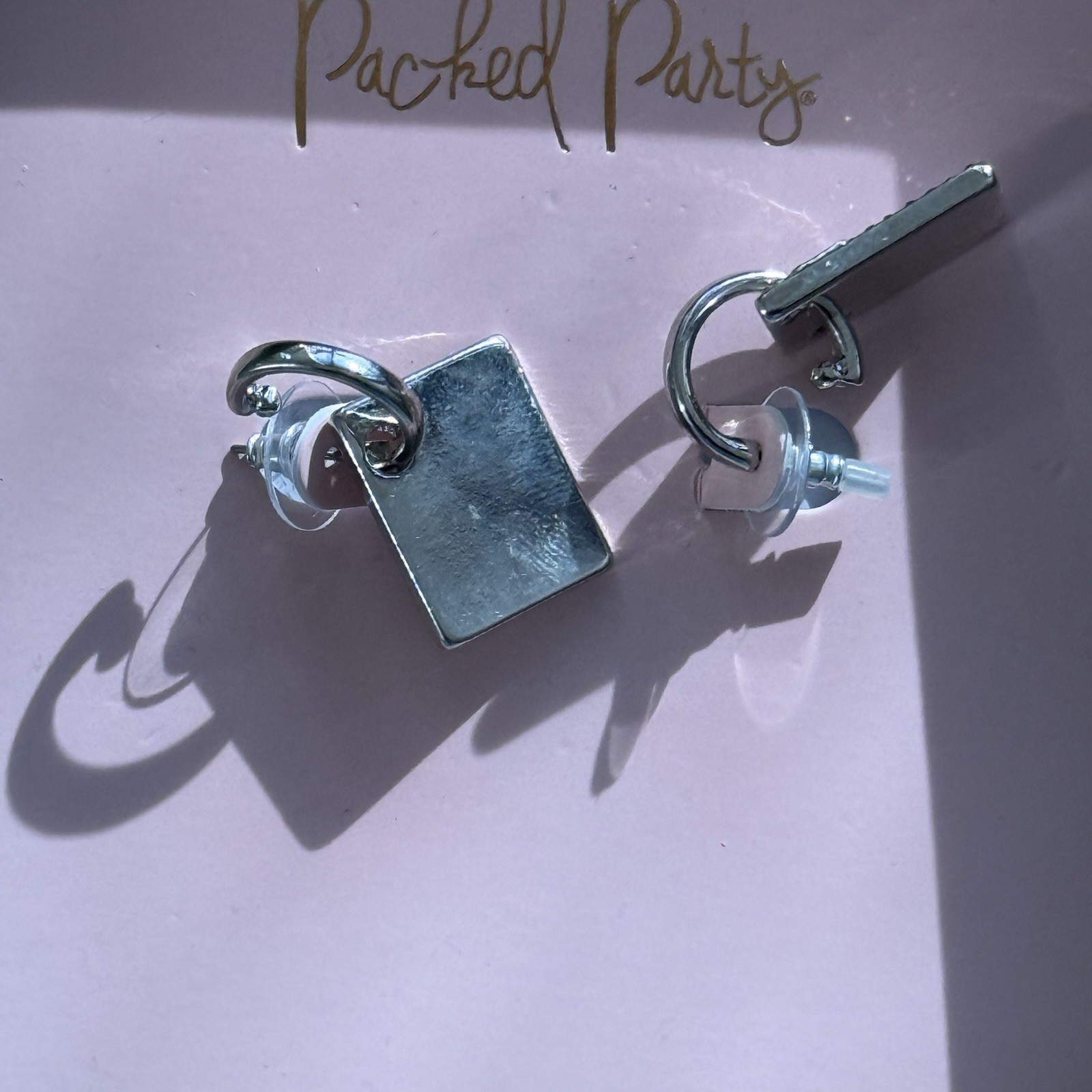 Packed Party Valentines Earrings Love Letter Hearts Charms Stars