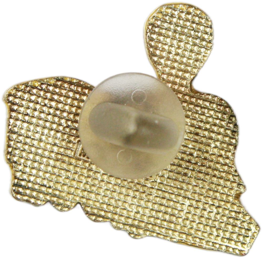 Enamel Pin – Vintage Steam Locomotive Railroad Train Engine Rail Travel 1″