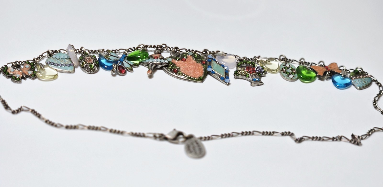 Anne Koplik Dragonfly Butterfly Necklace Cottage Garden Spring Faerie Ballet