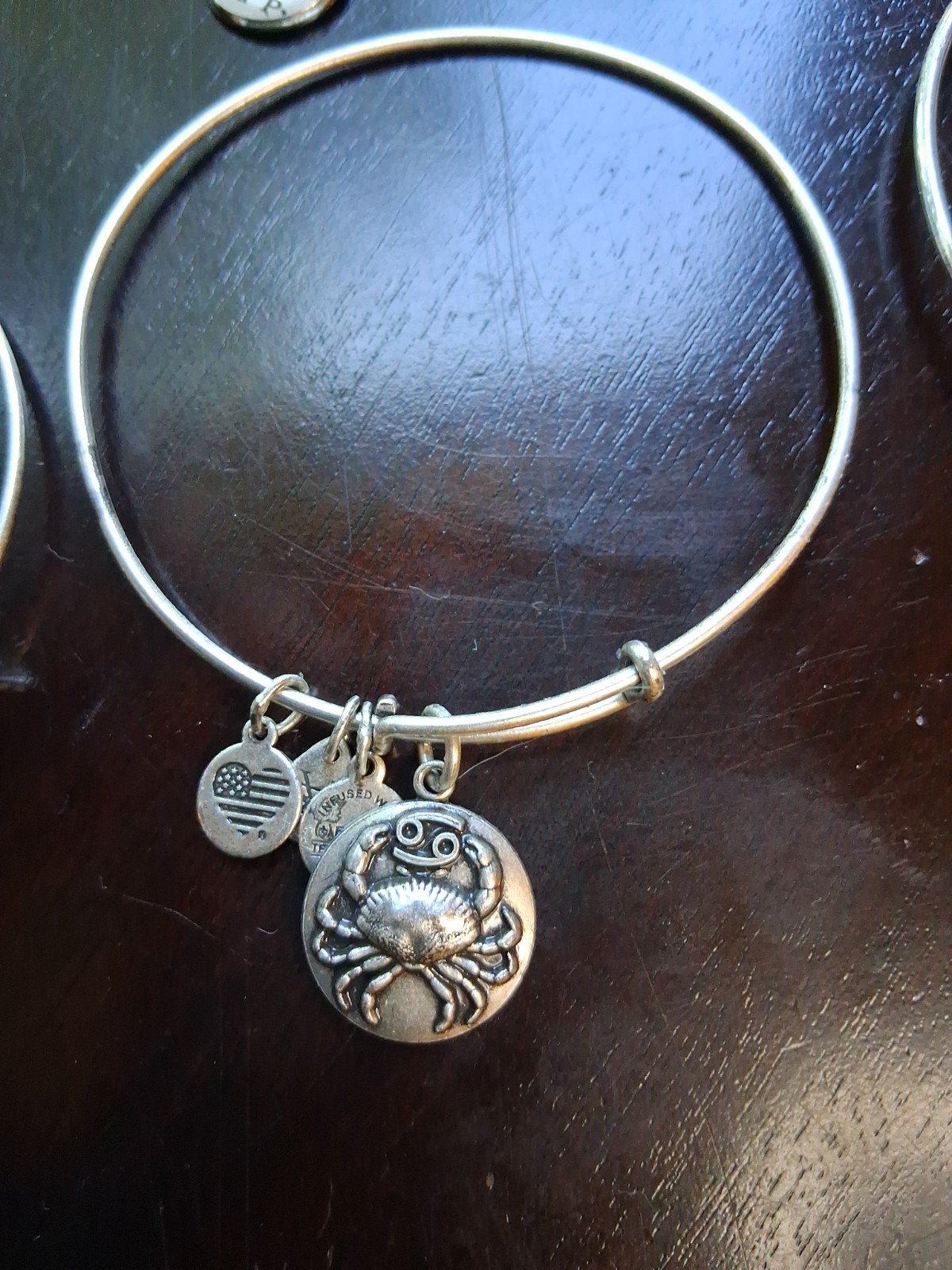 Alex & Ani, Footnote, Etc. Silver& Bronzetone, Charm Bracelet Lot Of 12 (As- Is)