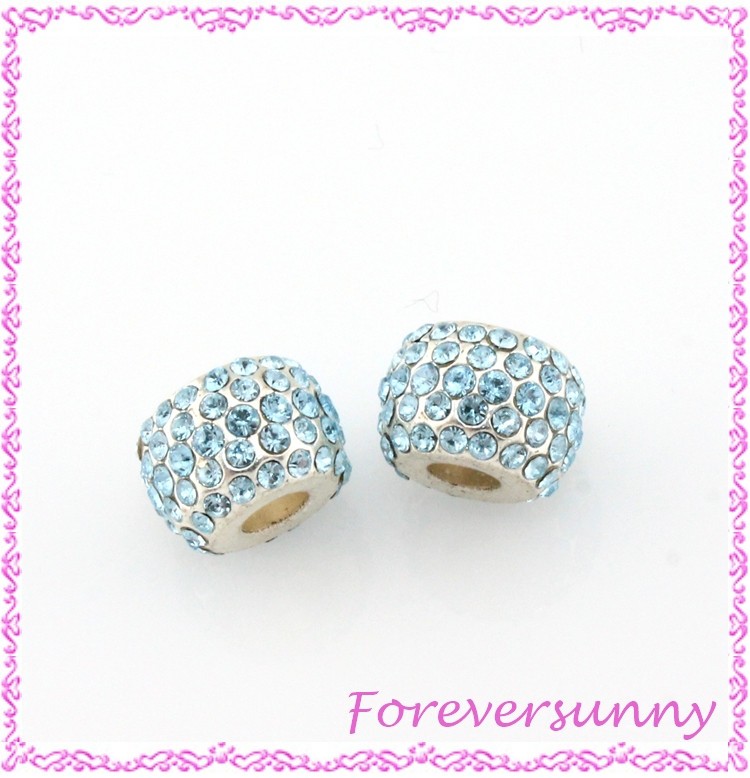 Brighton *MINI SIZED* Diva Crystal Blue Beads – Lot of 2 READ DESCRIPTION