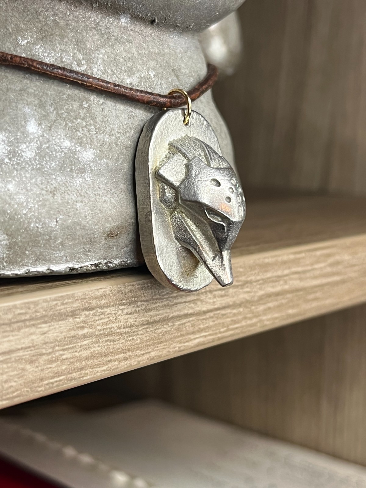 Metal Casted Overwatch “Ramattra” Tank Hero Resin 3D Printed Necklace Design