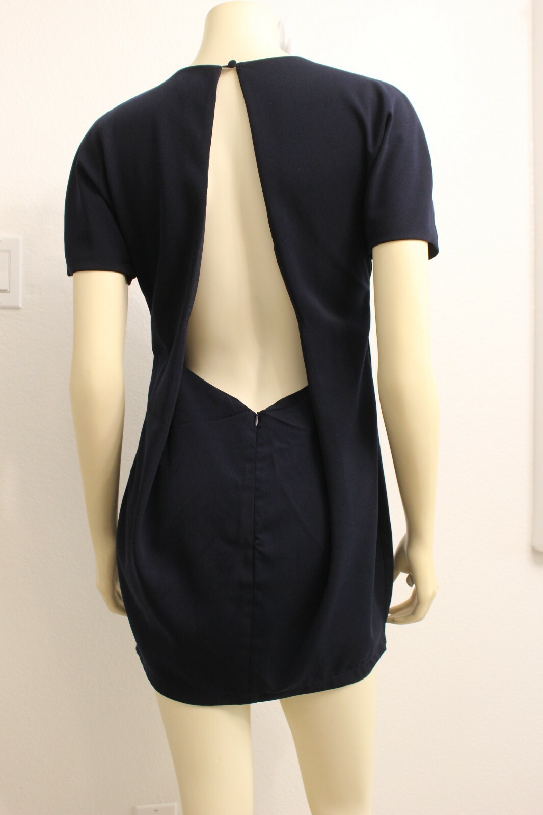 TOBI Girl dress size S/P Dark Navy Short fully lined 100% polyester shell