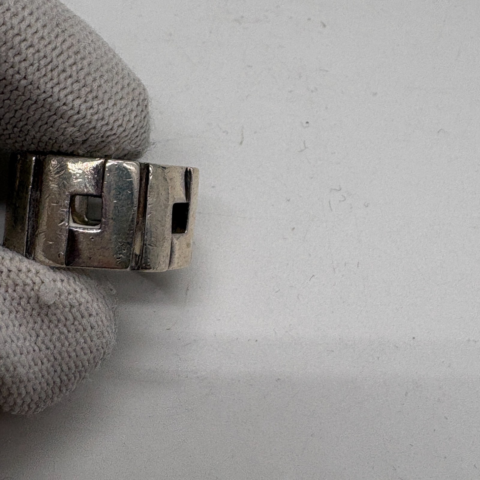 GUCCI Modern Ring, Silver, Sizes 11-14, No. 191