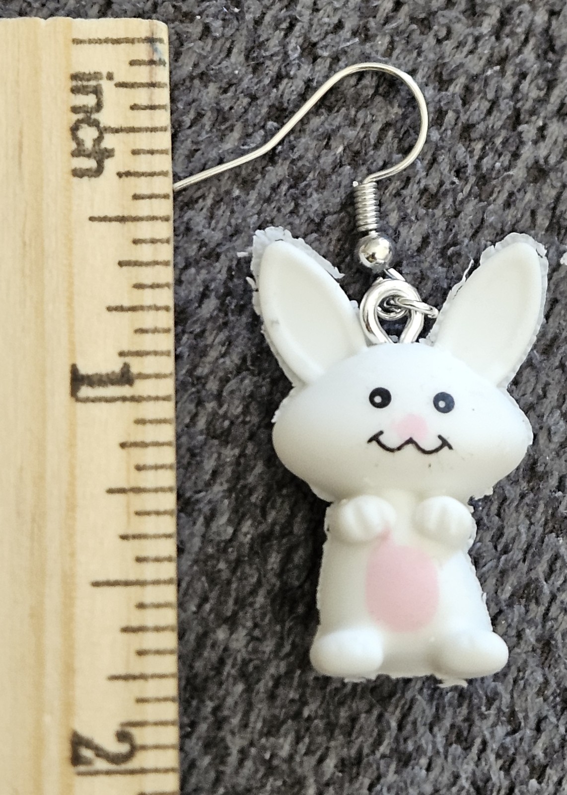 EASTER 🐰 🐇 🐣 EARRINGS COLORFUL ✋️MADE EASTER EGG🥚HUNT FEED UR BUNNY🥕🐰
