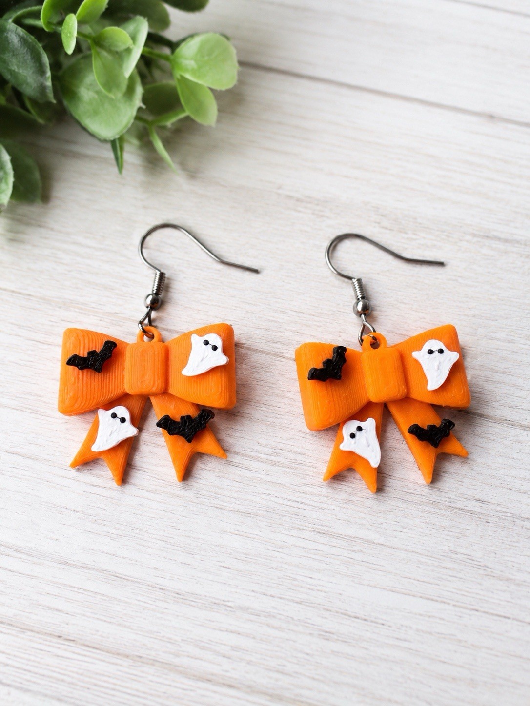 Halloween Bow Earrings