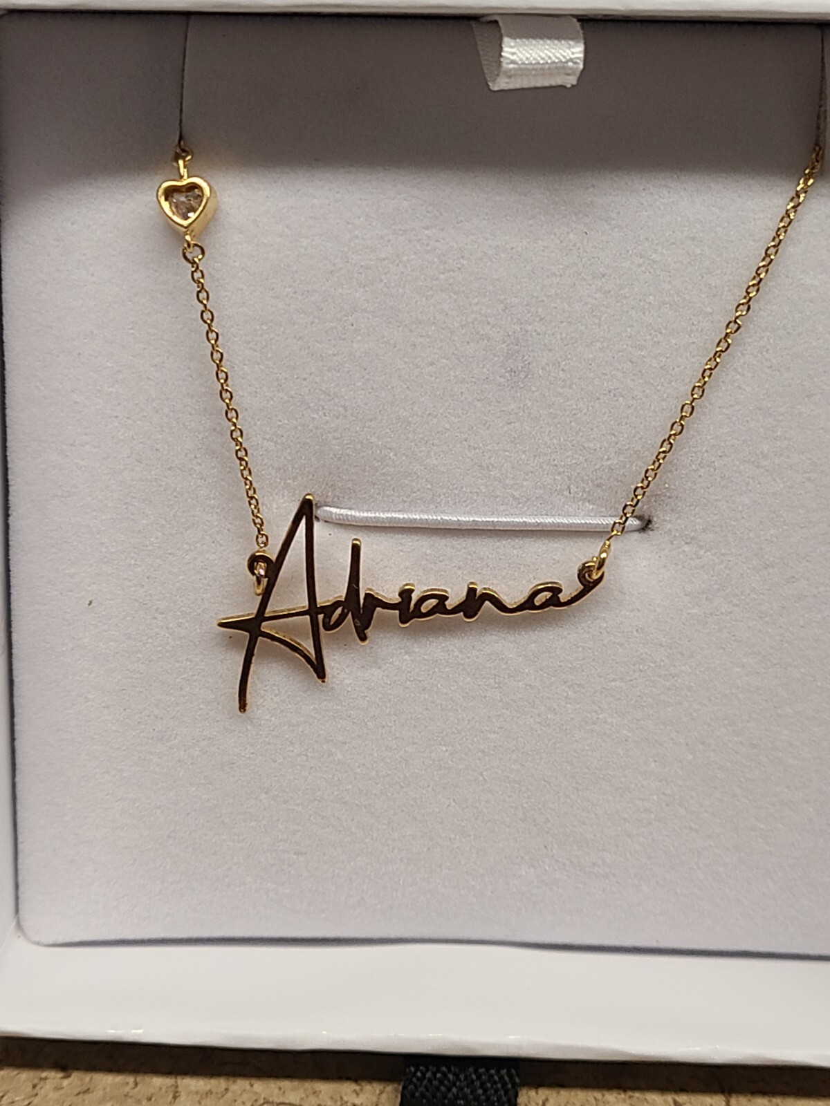 OAK AND LUNA Necklace GOLD VERMEIL 16-18″ Adriana