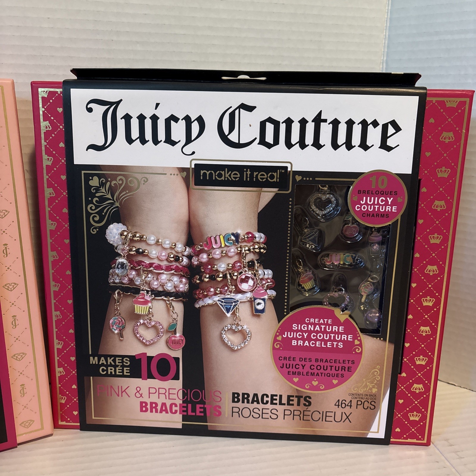 Juicy Coture Bracelet DIY Bracelet Kit charm 2 new box’s