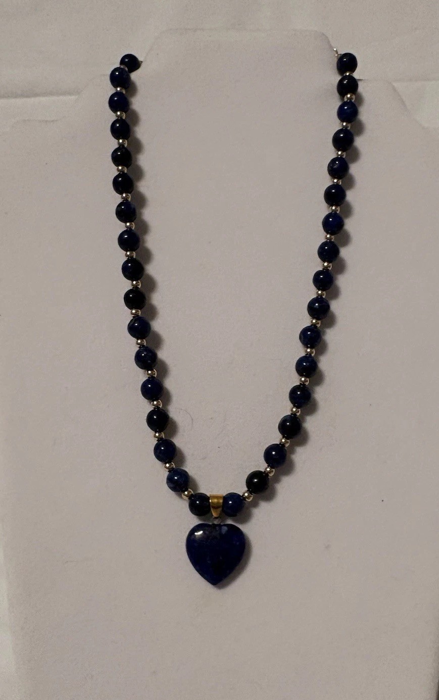 NATURAL LAPIS LAZULI NECKLACE