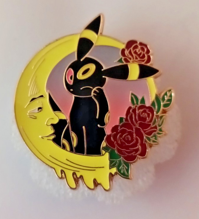UMBREON-POKEMON-PIN-2 OR MORE PINS $5.49 SHIPPING-SPEND $20 SHIPPING IS FREE