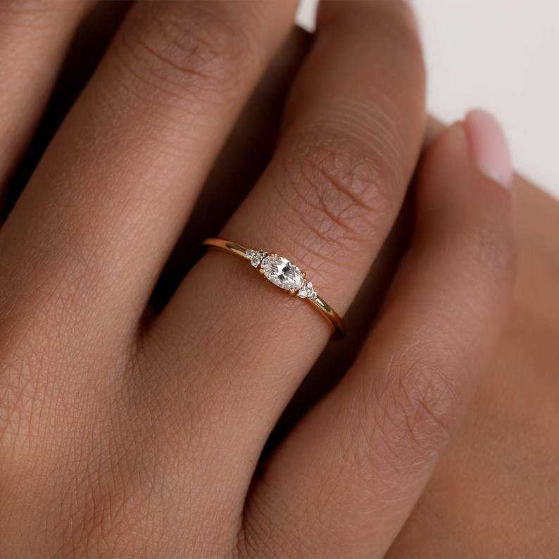 2Ct Round Simulated Blue Diamond Women’s Engagement Ring 14k Gold Over Silver