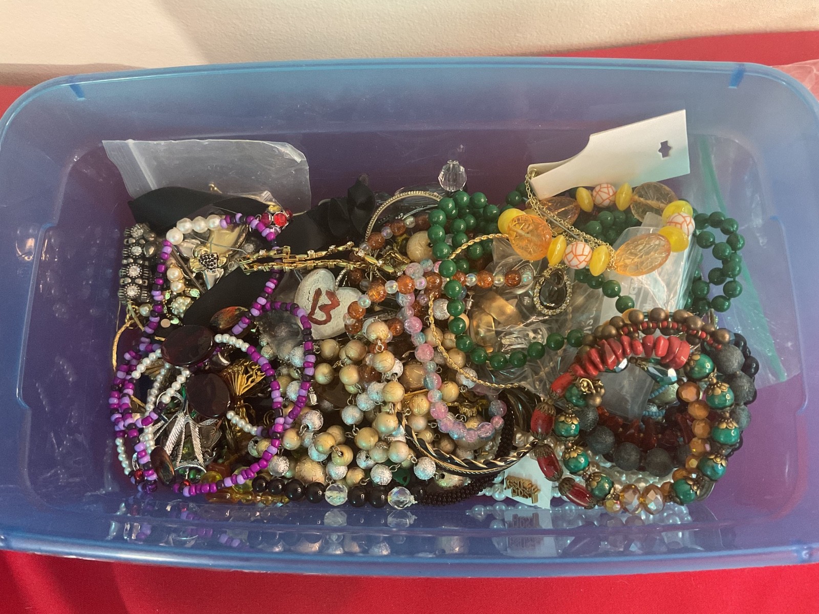 Junk Drawer Jewelry Lot Bundled Assortment