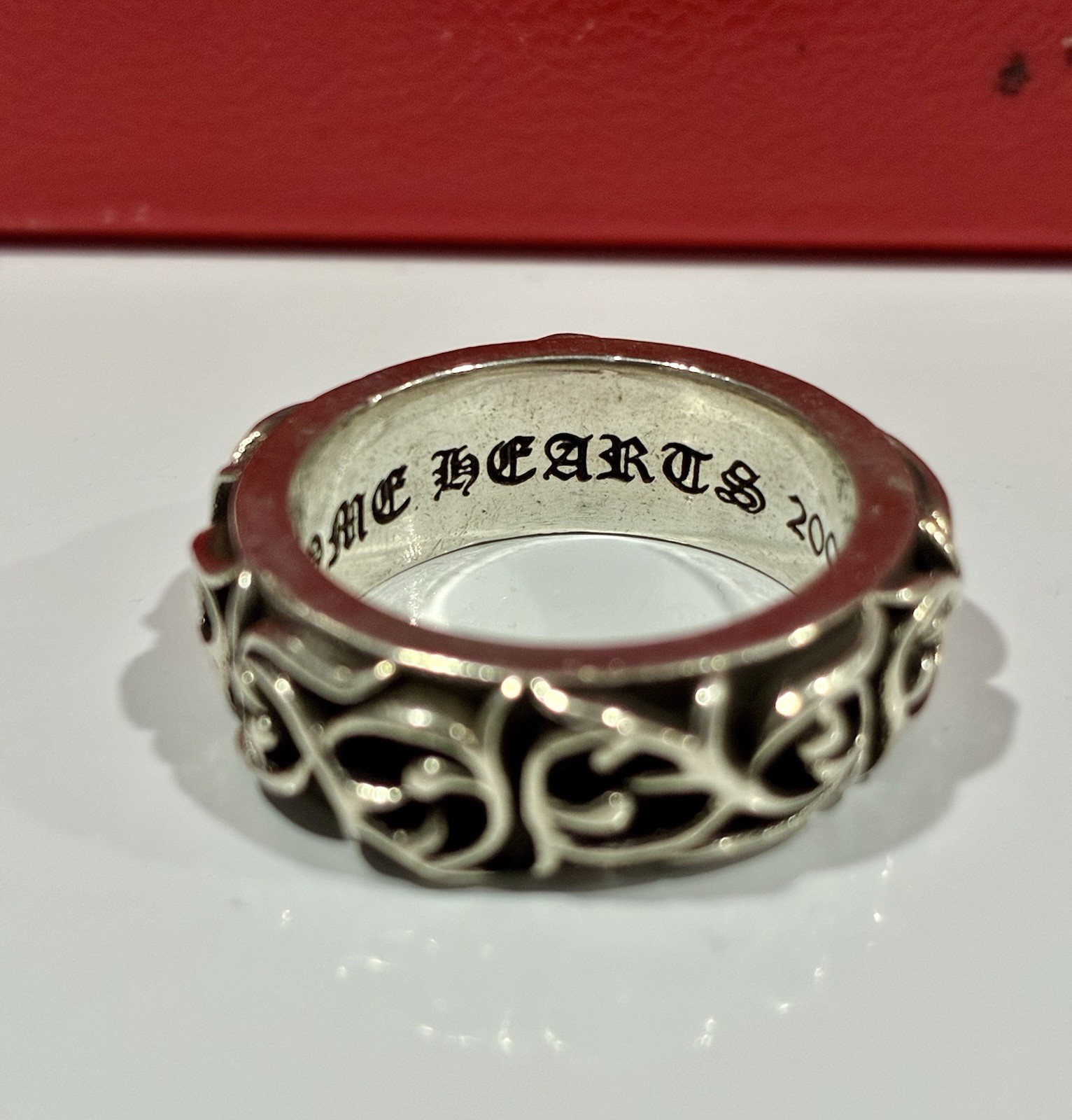 chrome hearts ring size 9 ( 19.2mm)