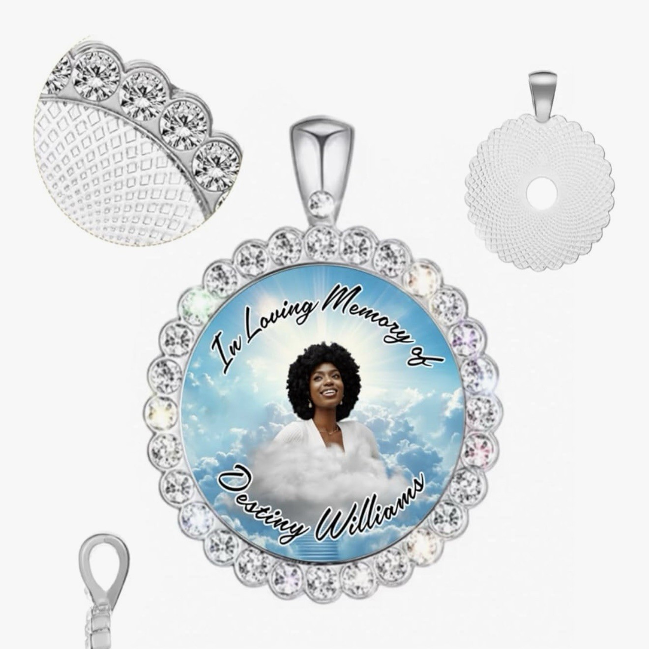 Necklace for Mom, personalized With Picture, Valentine’s Day , Mother’s Day