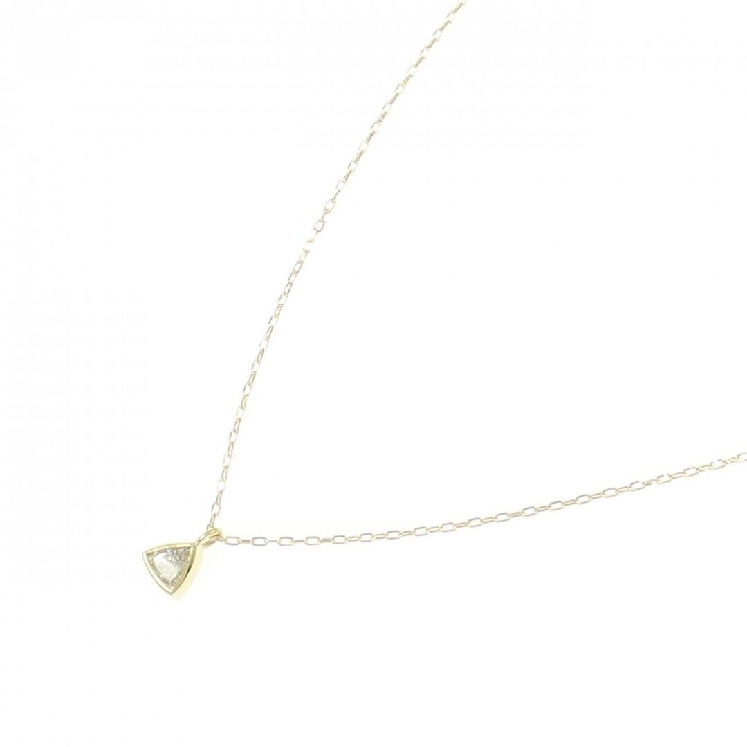 K18YG diamond necklace 0.21CT