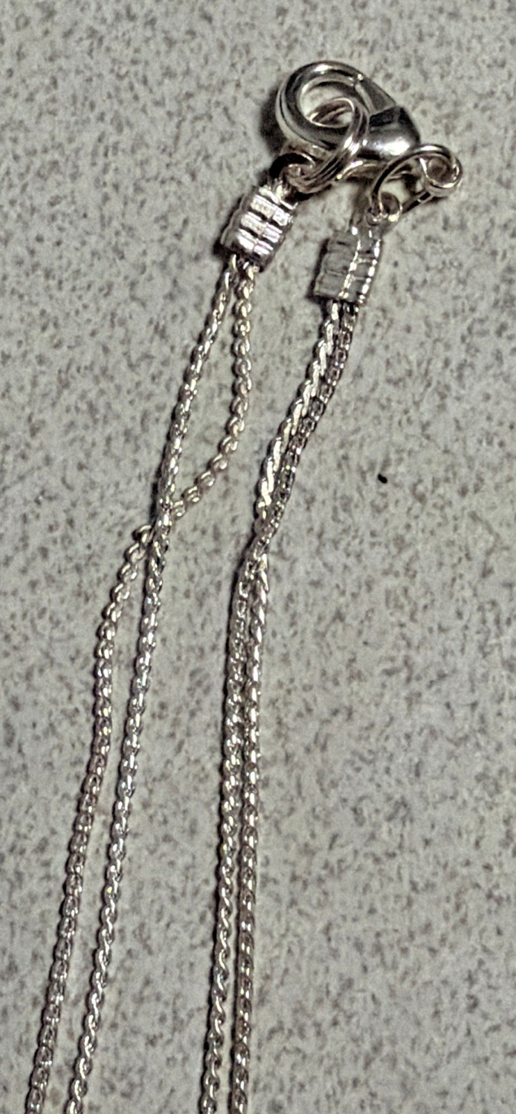 Red White Blue 32” Long Multi Strand Necklace Patriotic Star Stripe Beaded 250th