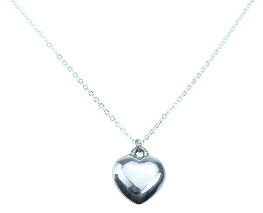 10th Anniversary 100% Pure Tin Pendant Ten Heart Gift UK