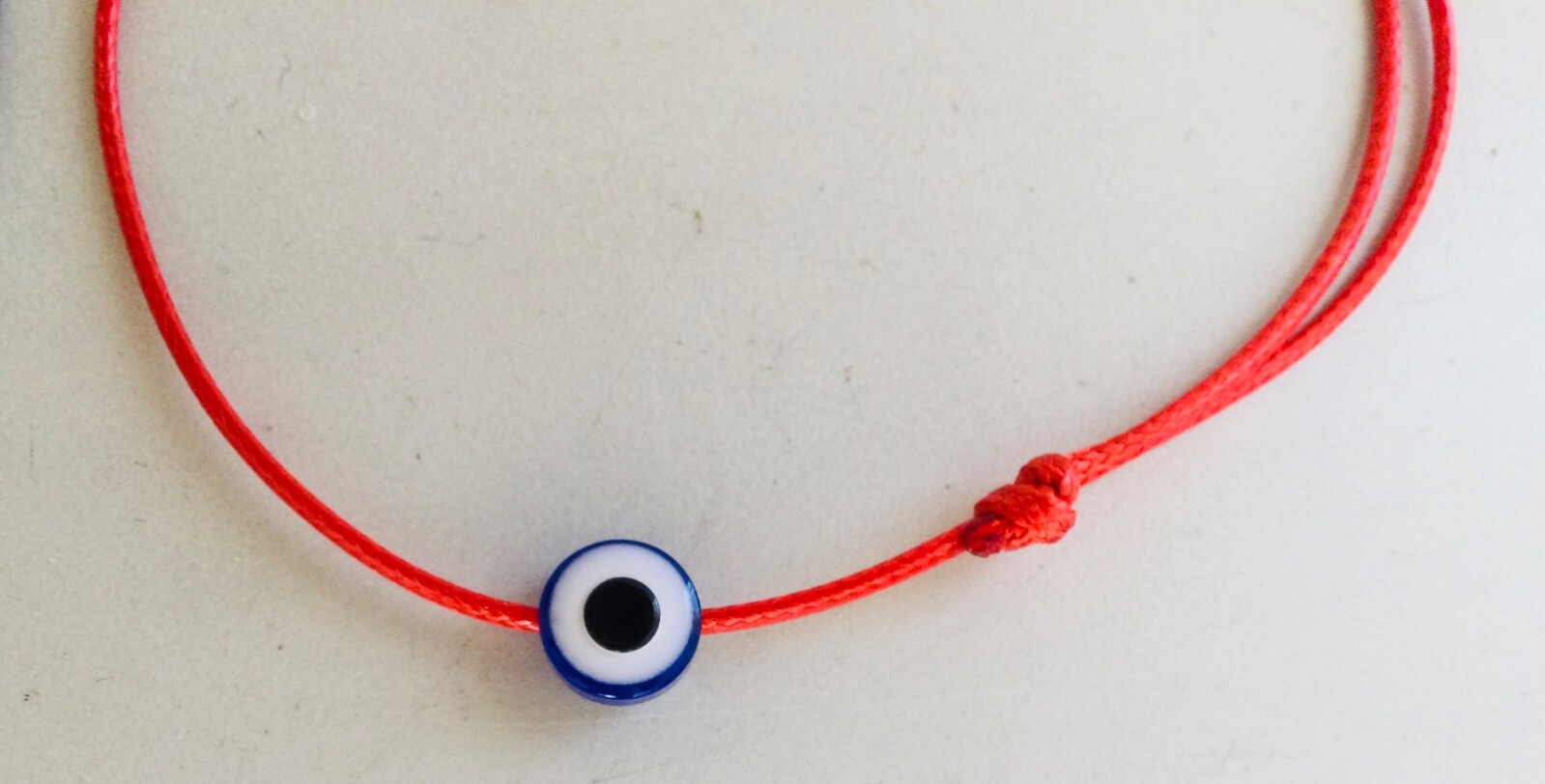 2Pack Bracelet Evil Eye Protection Luck Adjustable Hamsa Turkish 1 RED 1 BLACK