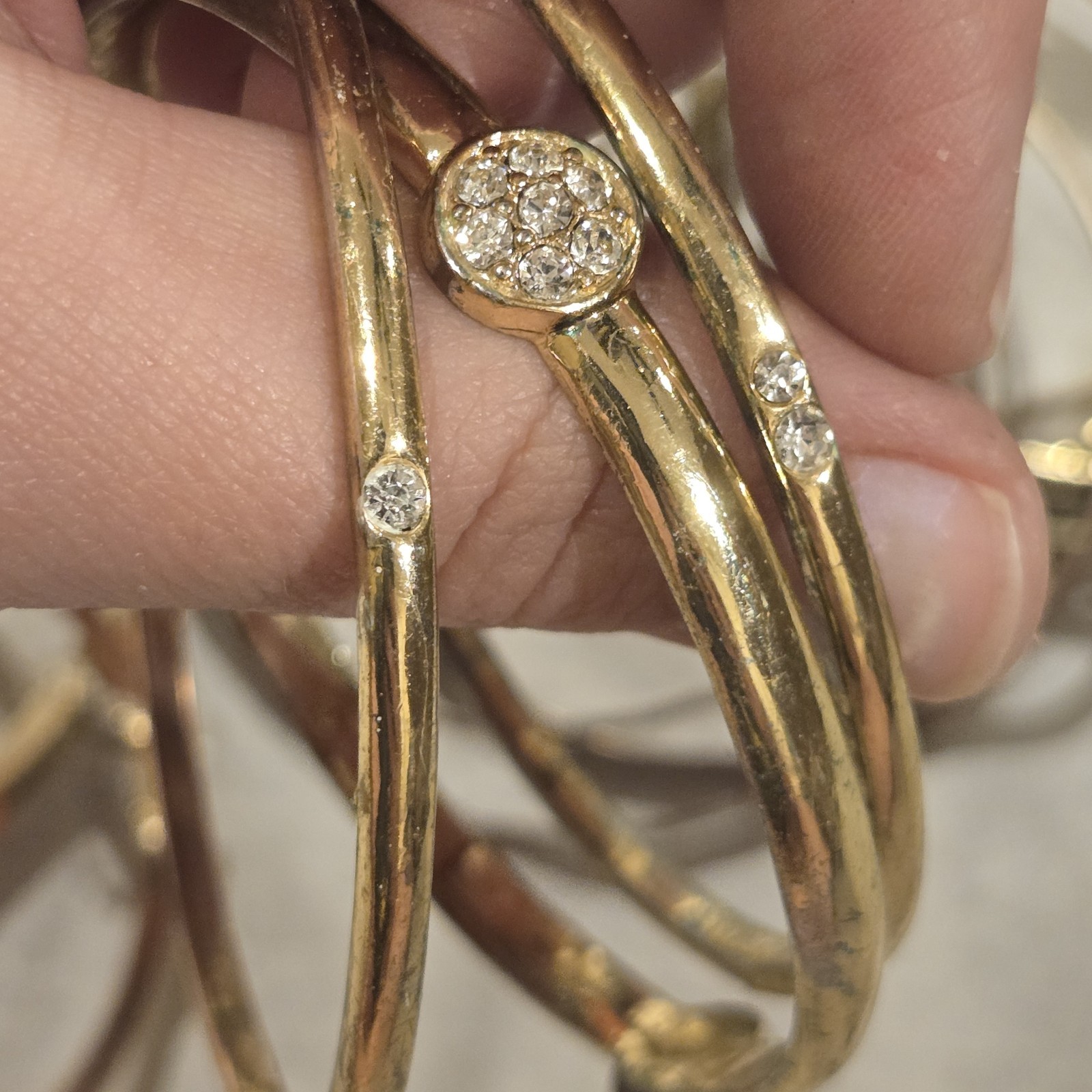 Gold and Silver Bangle Bracelet Set. 30 Pc