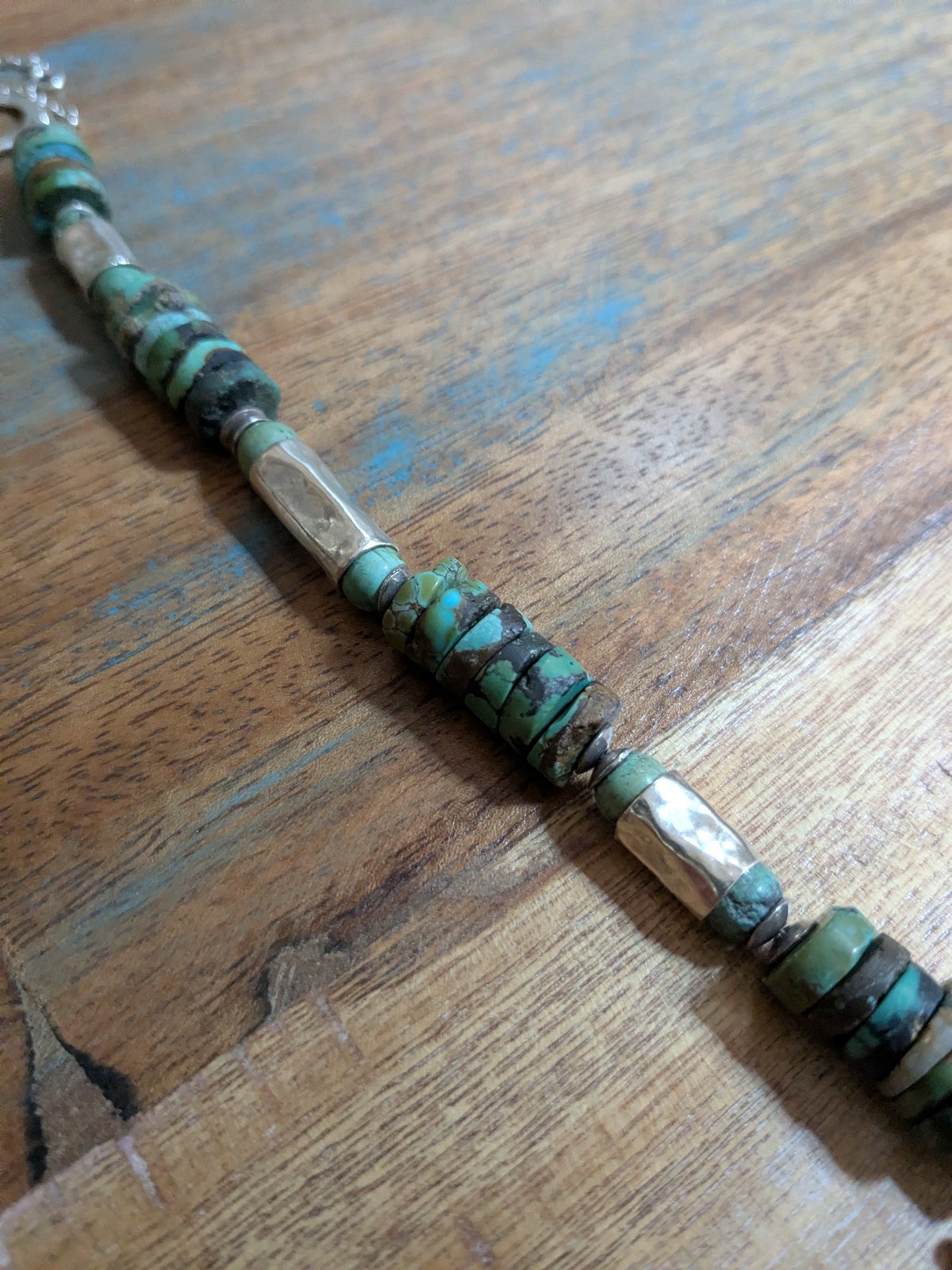 Silpada Turquoise Bracelet with Toggle Sterling Silver