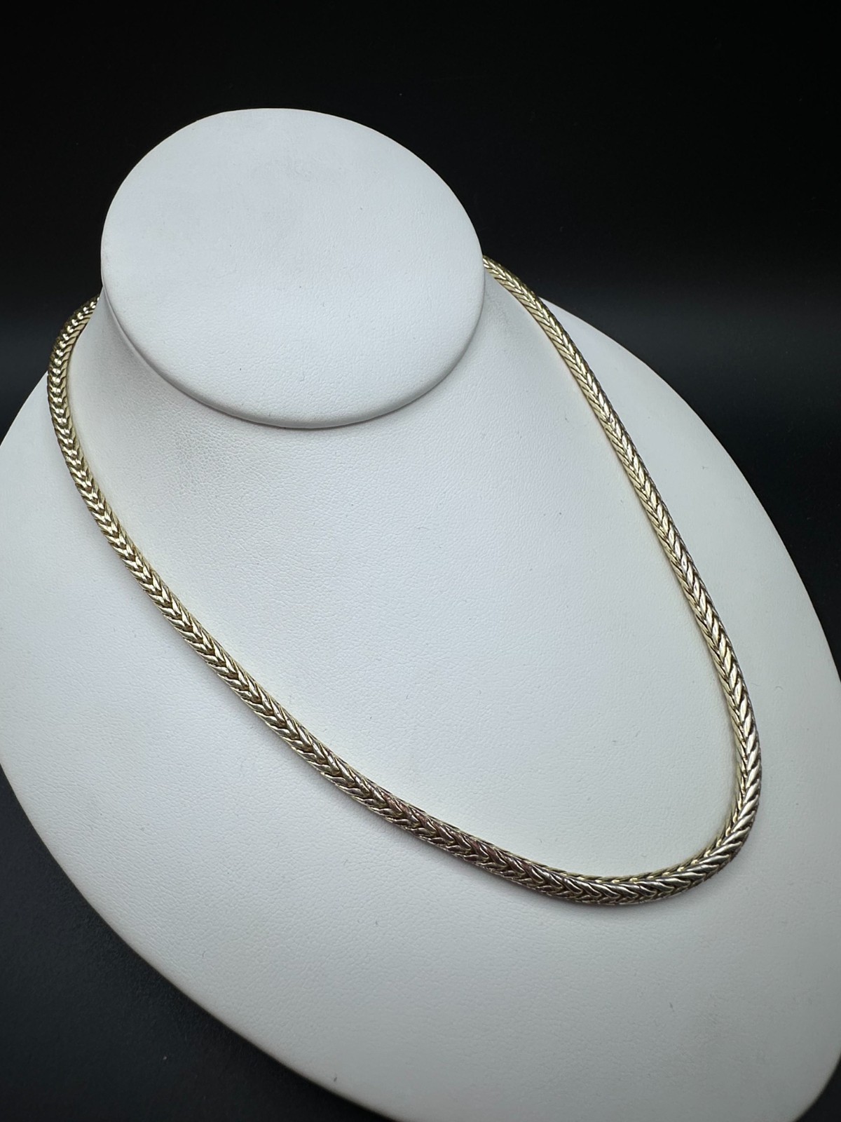 Kendra Scott Foxtail Chain Necklace – Gold‑Tone, Adjustable 16–18 in, 3.76 mm