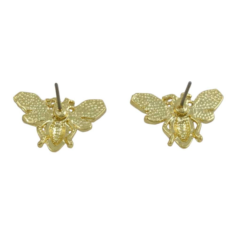 Patriotic Red White and Blue Bee Stud Pierced Earring – PRI172E