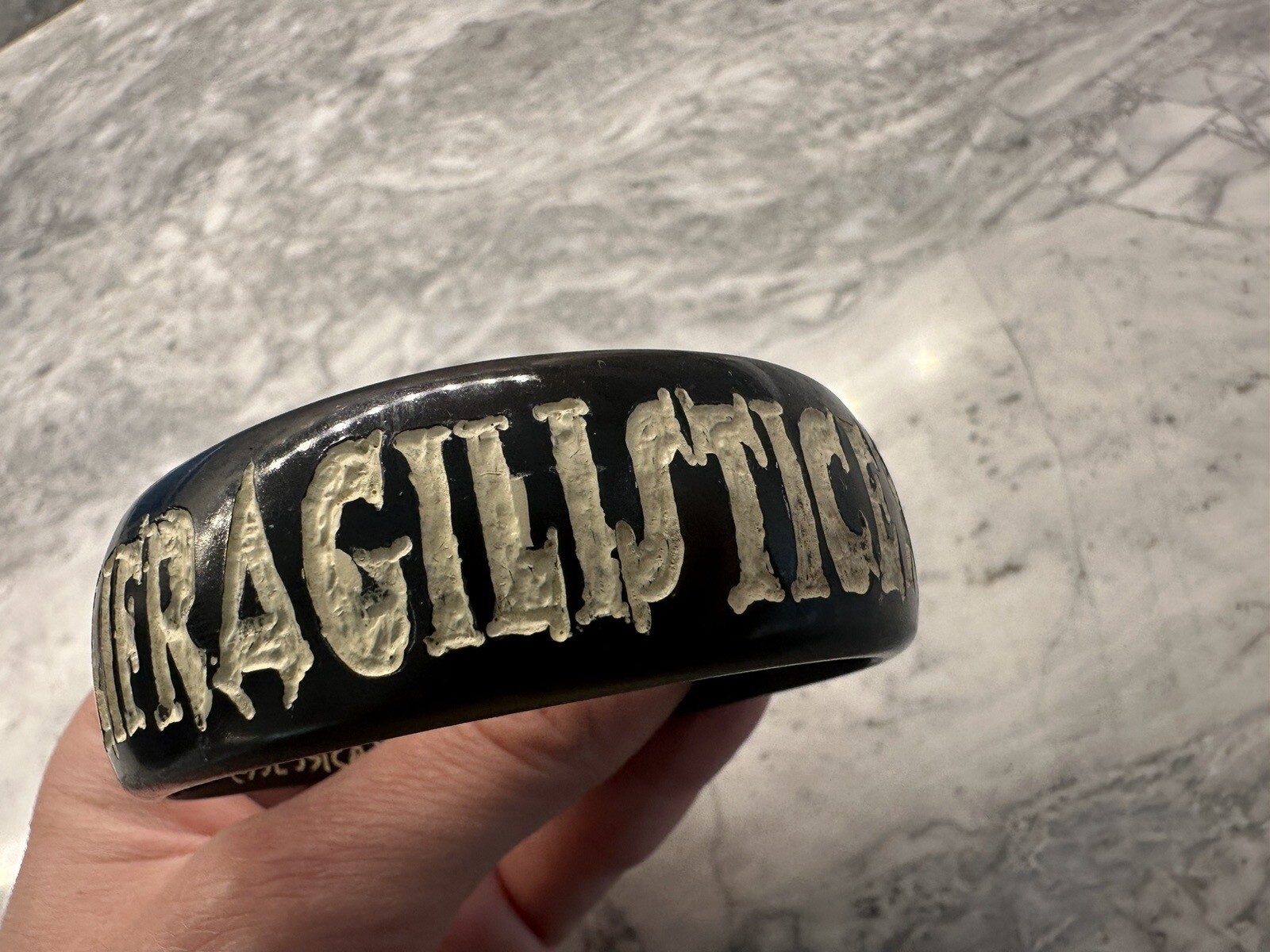 JKC Jessica Kagan Cushman Supercalifragilisticexpialidocious Bangle Bracelet Rar