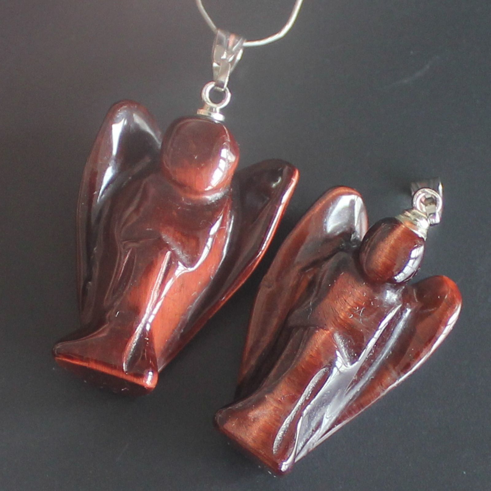 Handmade mini crystal angel pendant for necklace bracelet