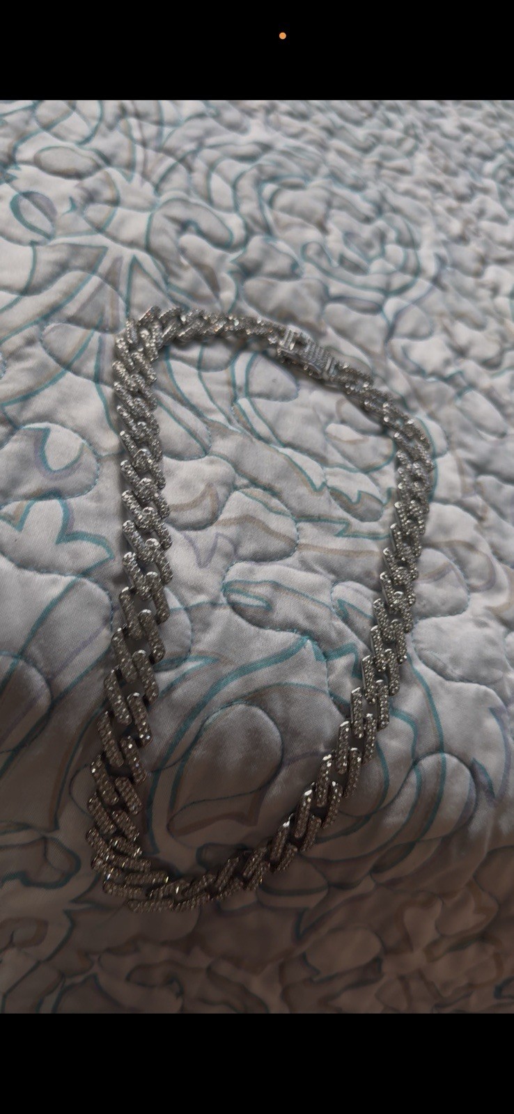 Approx. 22” Iced Cuban Link Necklace & 7” Bracelet Set | Heavy Silver-Tone!