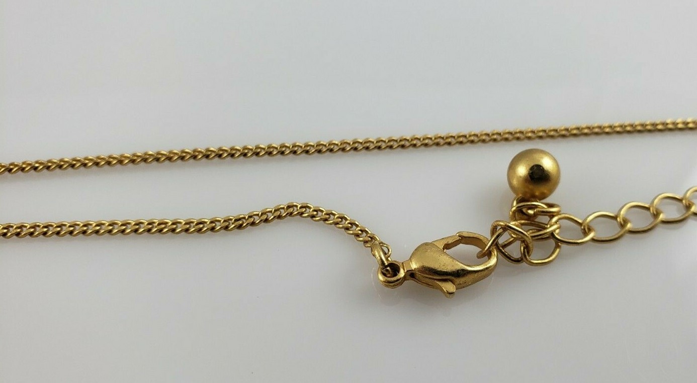 10K GP Gold-Plated Copper 17″ Necklace 4 grams (No markings/tested)