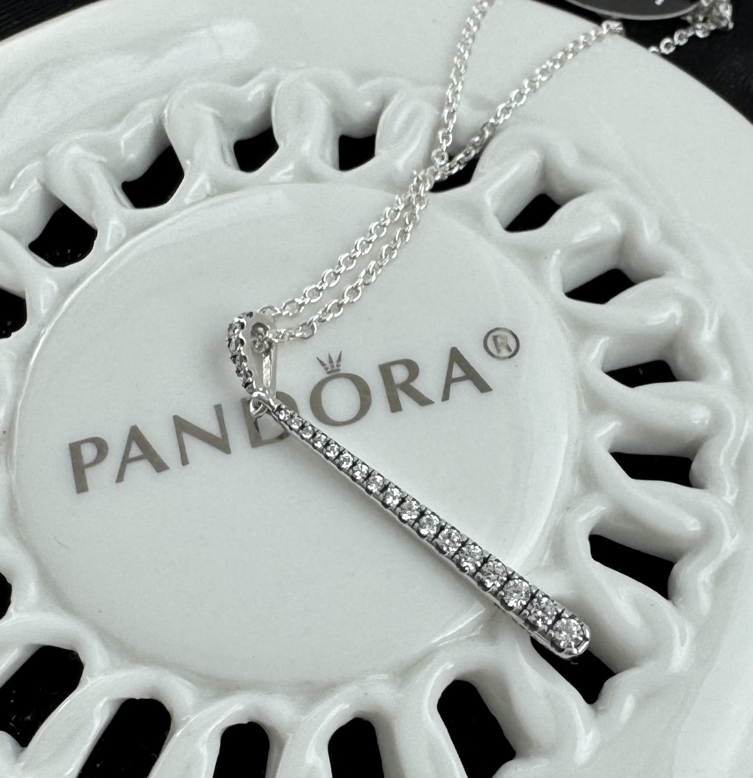 Authentic Pandora Shooting Star Chain Necklace #396354CZ- 60 cm / 23.6 in