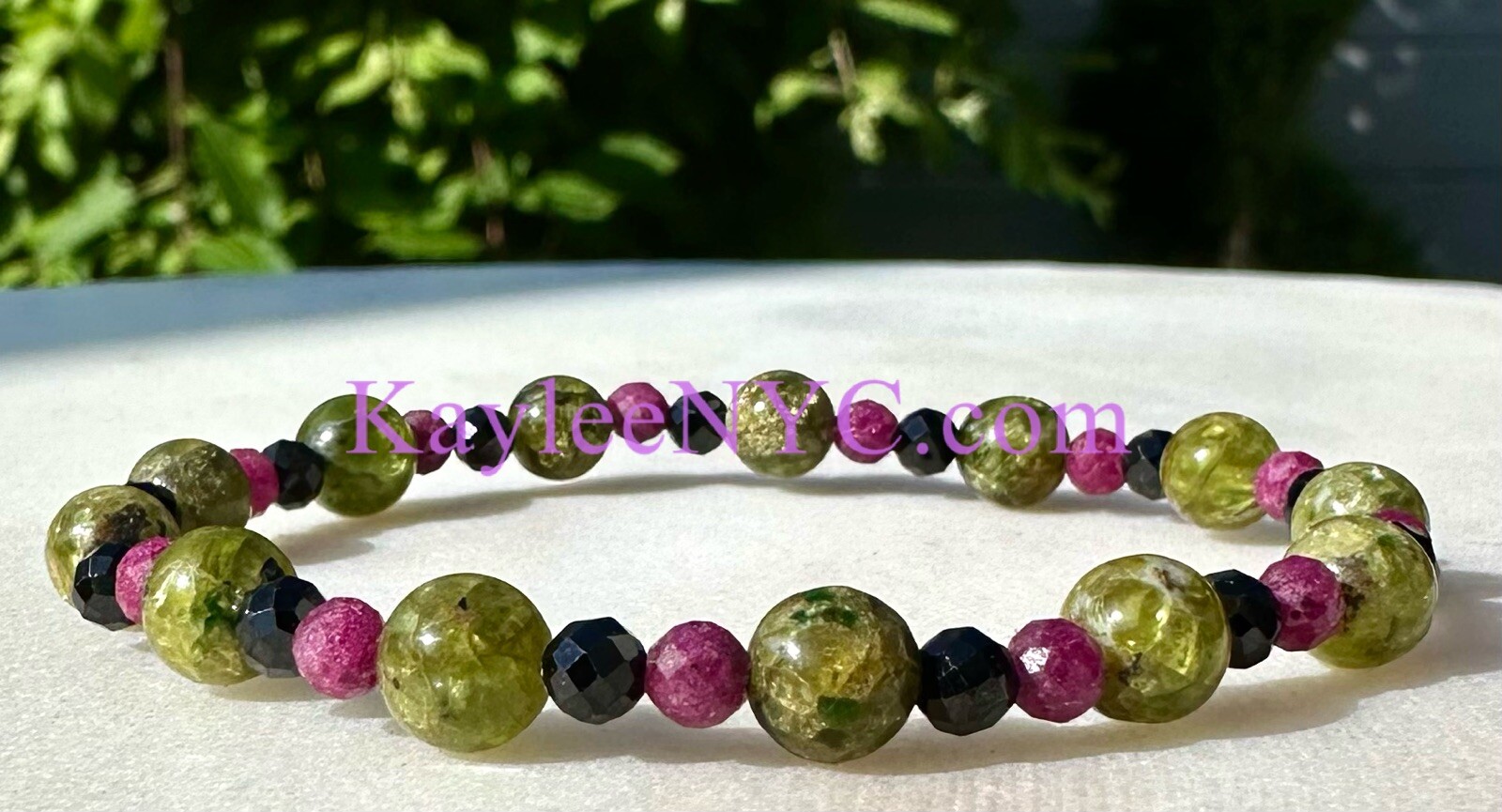 Wholesale Lot 6 Pcs Natural Crystal Leo Zodiac Stretch Bracelet Healing
