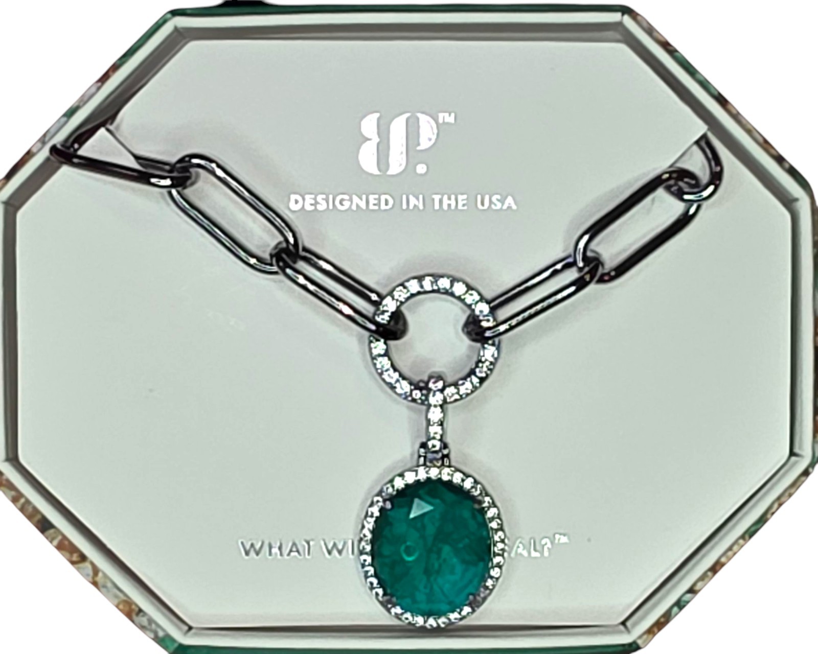 Bomb Party May 25 Birthday Necklaces, Perfect In Paradise, NK93269-Hematite