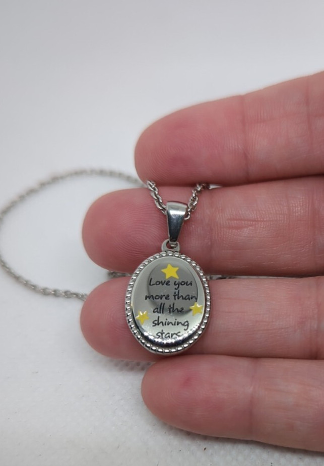 Hallmark Necklace Love You More than All The Shining Stars