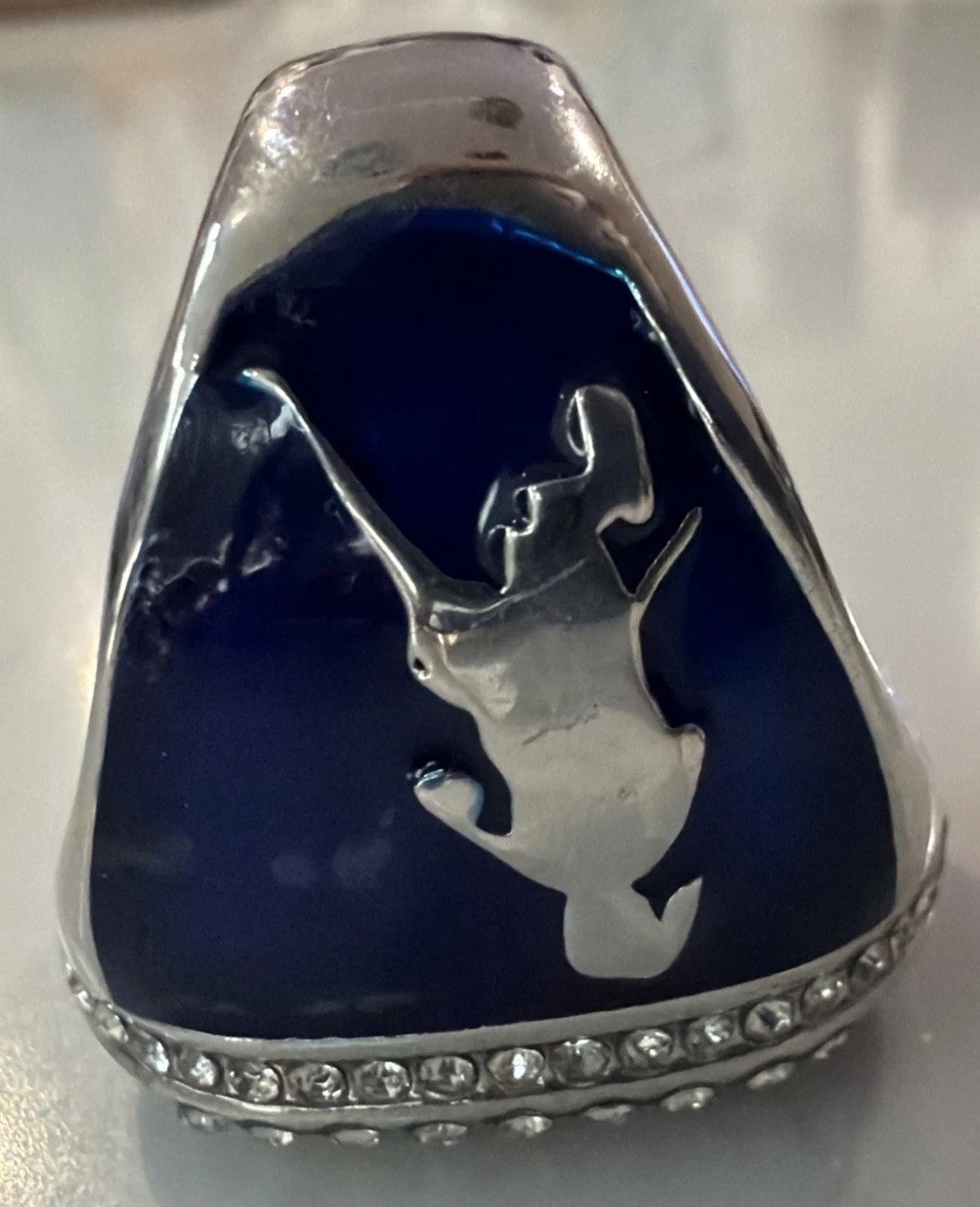 Girls’ Females In Flag Football League Championship Ring Size 10.5 US V UK