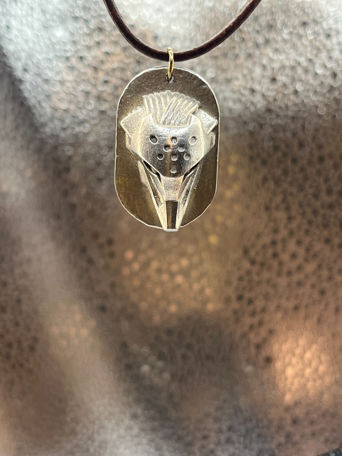 Metal Casted Overwatch “Ramattra” Tank Hero Resin 3D Printed Necklace Design